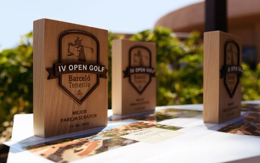 Trofeos para el IV Open Golf Barceló Tenerife